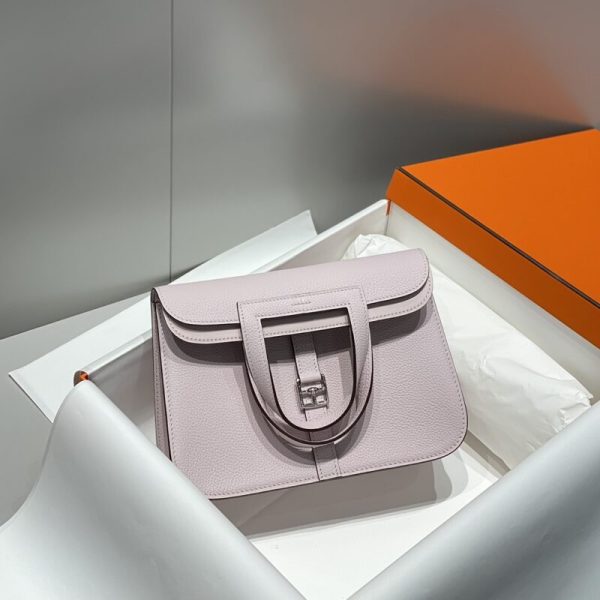 Hermès Halzan violet — réplique