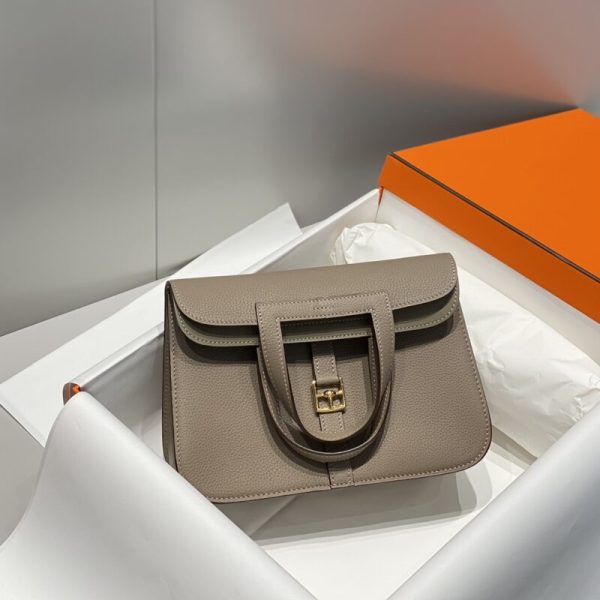 Hermès Halzan Asphalt gris — réplique