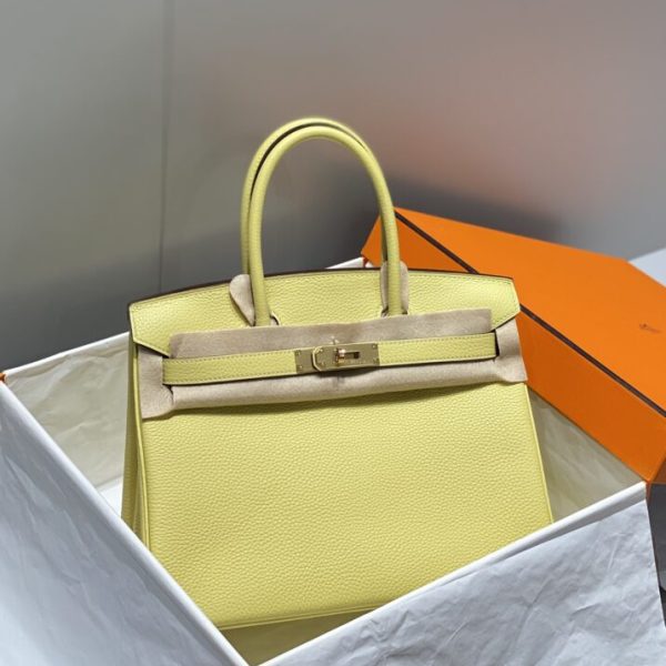 Hermès Birkin jaune — réplique