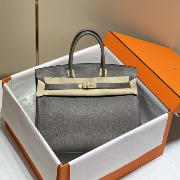 Hermès Birkin Pewter gris — réplique
