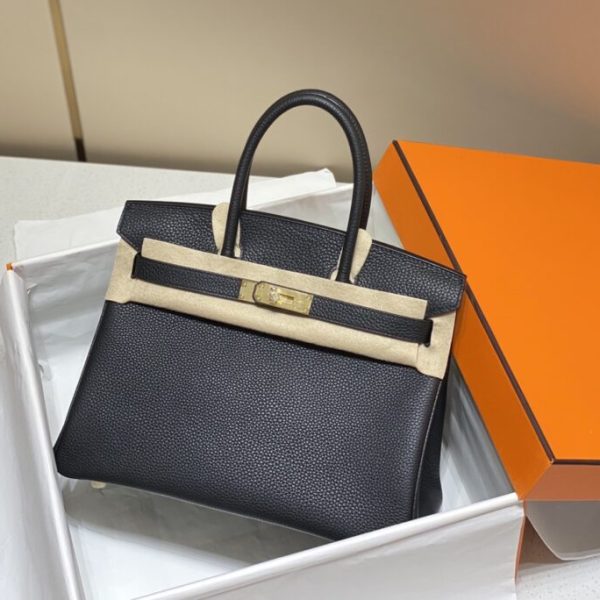 Hermès Birkin noir doré — réplique