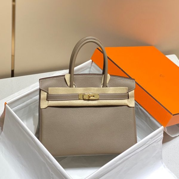 Hermès Birkin Elephant doré — réplique