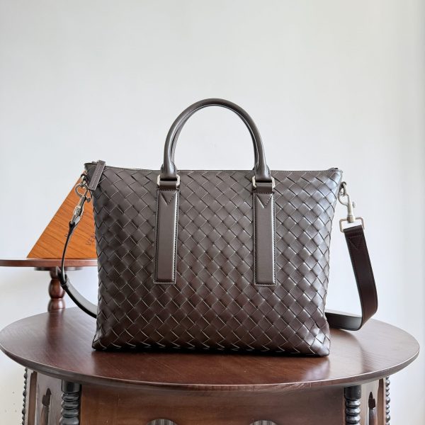 Bottega Veneta Intrecciato Soft porte-documents — réplique