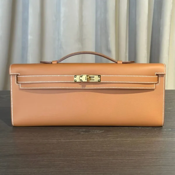 Pochette Hermès Kelly coloris marron — réplique