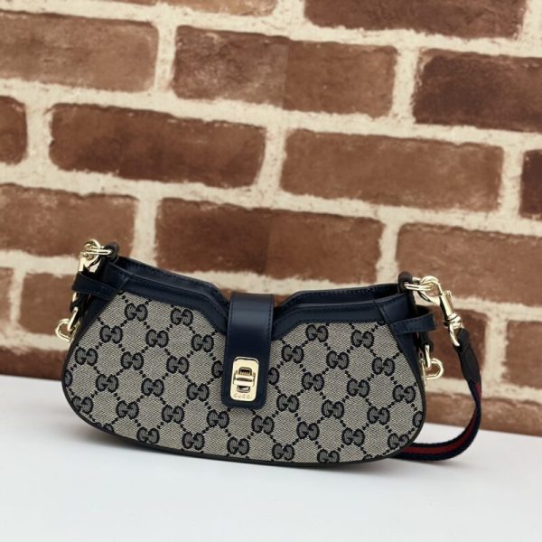 Gucci Moon Side toile noir — réplique