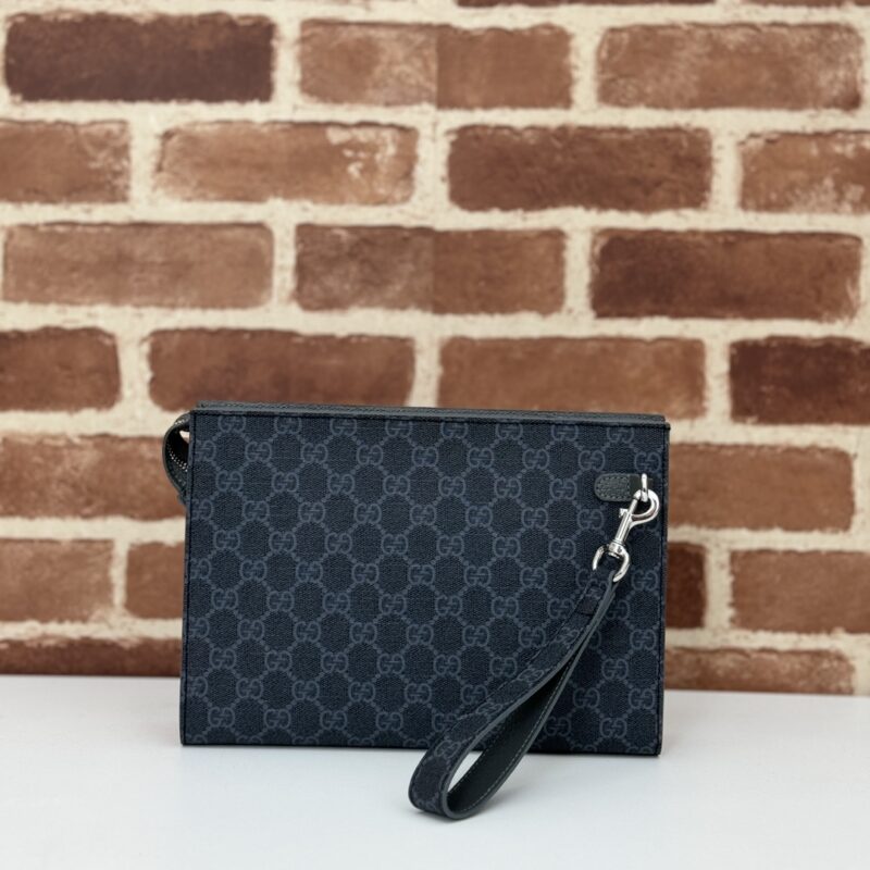 Gucci GG toile pochette bleu — réplique