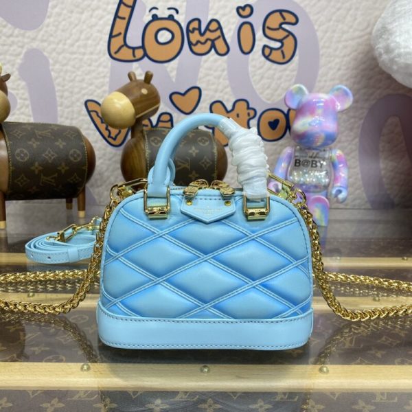 Louis Vuitton Alma Nano Water bleu — réplique