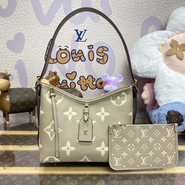 Louis Vuitton Carry All Beige — réplique