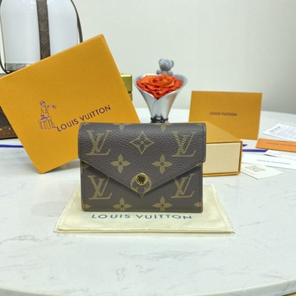 Louis Vuitton Victorine portefeuille marron — réplique