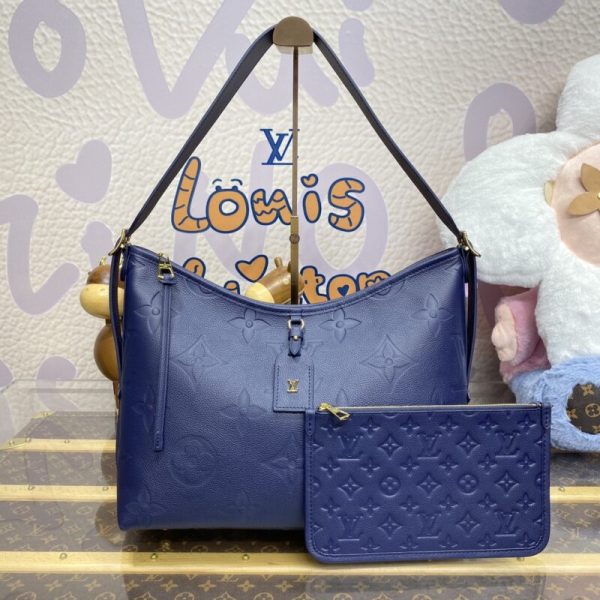 Louis Vuitton Carry All MM Dark bleu — réplique