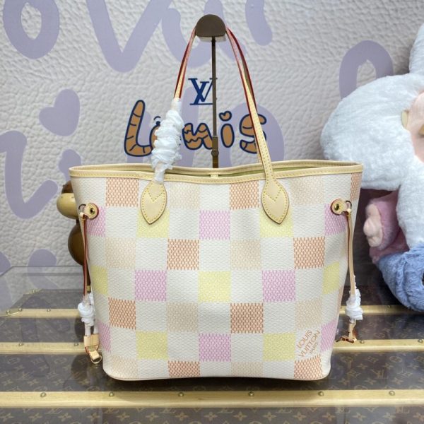 Louis Vuitton Neverfull MM Multi Grid — réplique