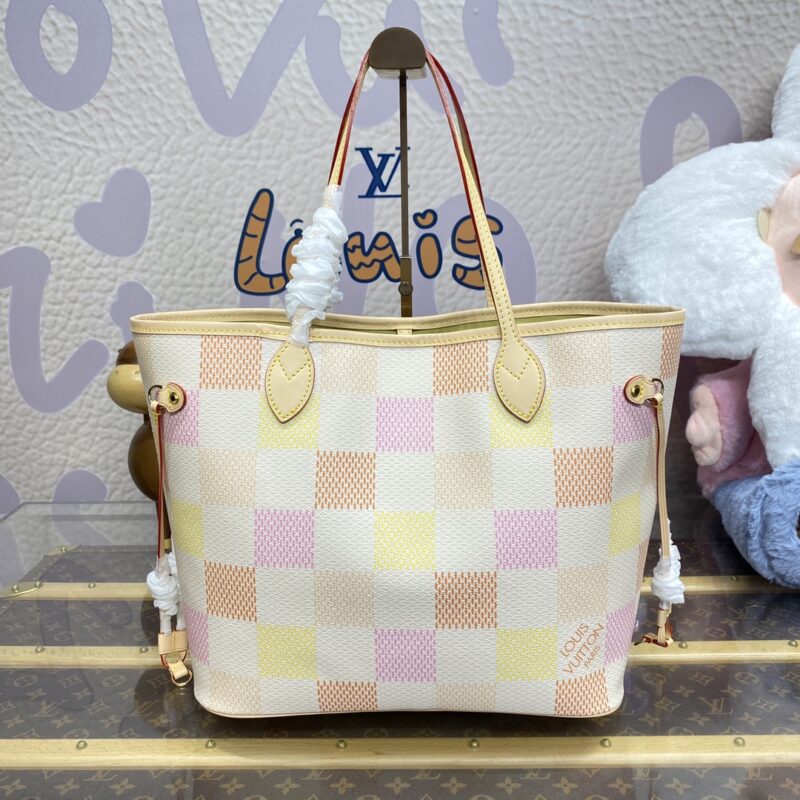 Louis Vuitton Neverfull MM Multi Grid — réplique
