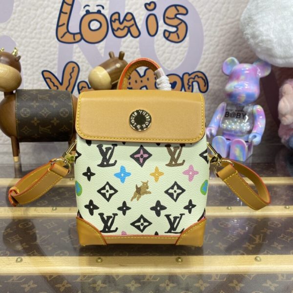 Louis Vuitton Nano Steamer marron — réplique