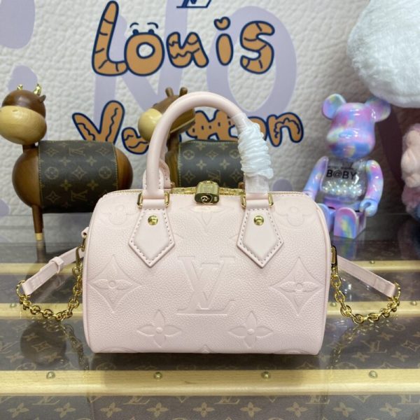 Louis Vuitton Speedy Bandouliere 20 rose — réplique