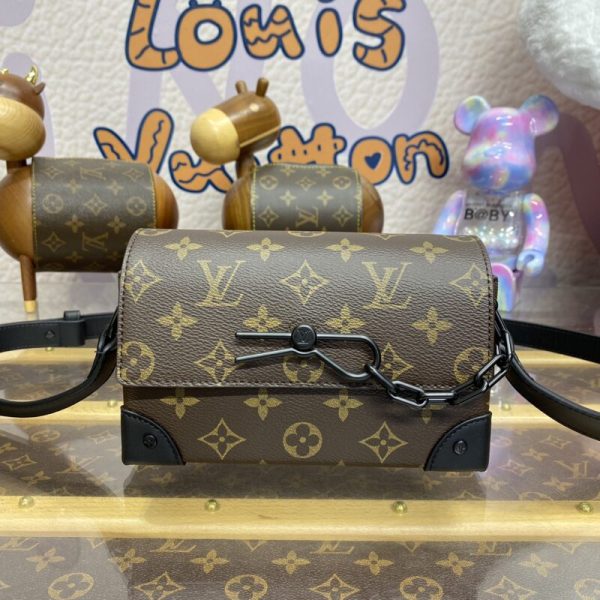 Louis Vuitton Steamer Wearable portefeuille marron — réplique