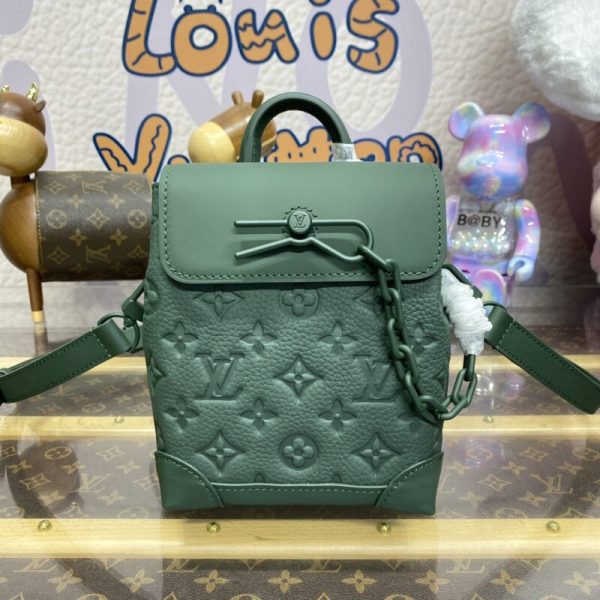 Louis Vuitton Nano Steamer vert — réplique