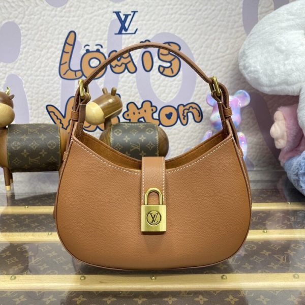 Louis Vuitton Low Key épaule marron — réplique