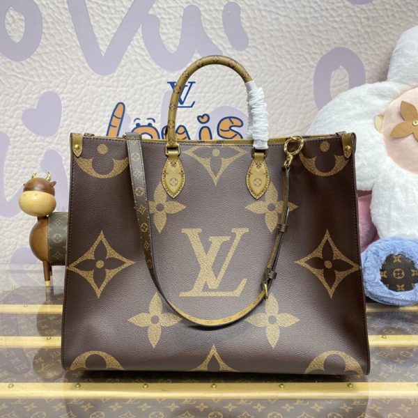LV Onthego grand format marron — réplique