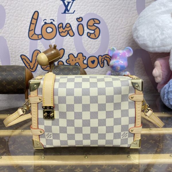 Louis Vuitton Side Trunk Beige Square — réplique