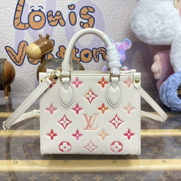 LV Onthego blanc Orange — réplique