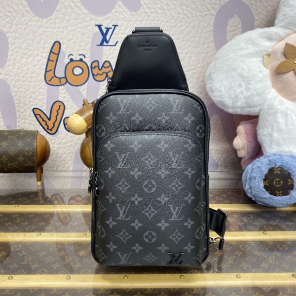 Louis Vuitton Avenue Slingbag noir — réplique