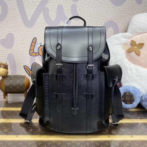 Louis Vuitton Christopher sac à dos noir — réplique