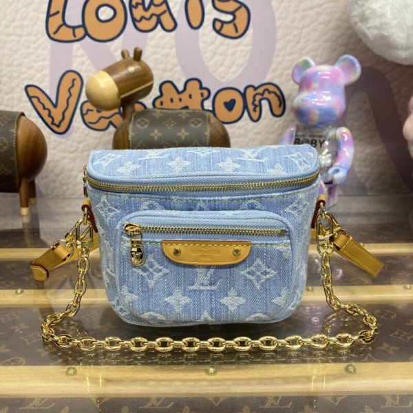 Louis Vuitton Bumbag Mini Denim — réplique