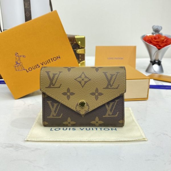 Louis Vuitton Victorine portefeuille Light marron — réplique