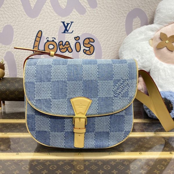 Louis Vuitton Wearable portefeuille Denim — réplique