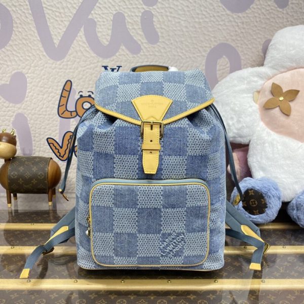 Louis Vuitton Montsouris Denim — réplique