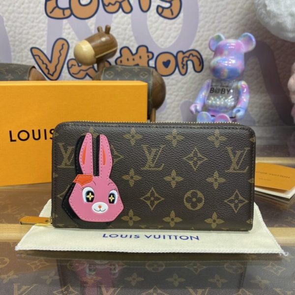 Louis Vuitton Zippy portefeuille Rabbit — réplique