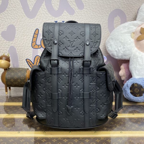 Louis Vuitton Christopher sac à dos Full noir — réplique