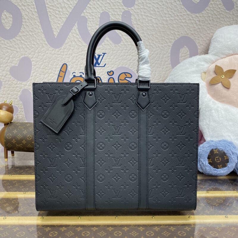 Louis Vuitton Sac Plat 24H noir — réplique