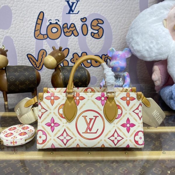 LV Onthego East West Orange — réplique