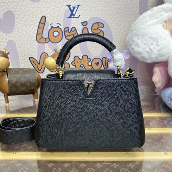 Loius Vuitton Capucines Full noir — réplique