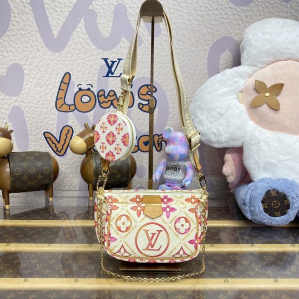 Pochette Multi Pochette Accessoires orange — réplique Louis Vuitton