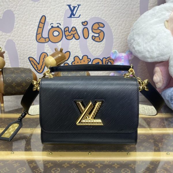 Louis Vuitton Twist noir avec Strap — réplique