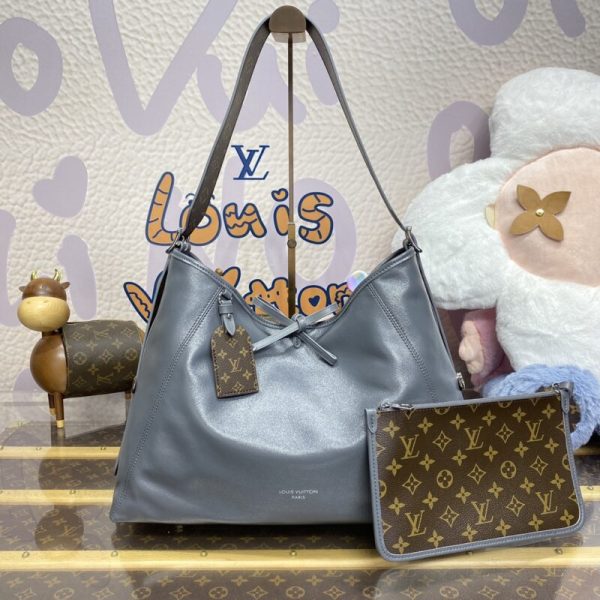 Louis Vuitton Carry All MM argenté — réplique