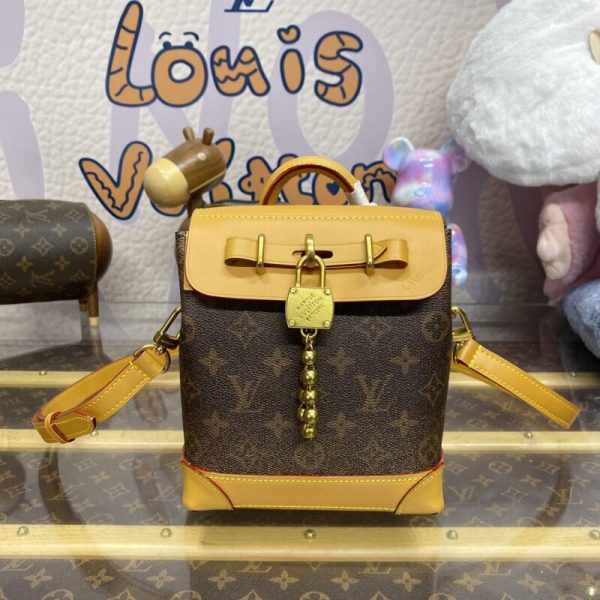 Louis Vuitton Steamer marron — réplique