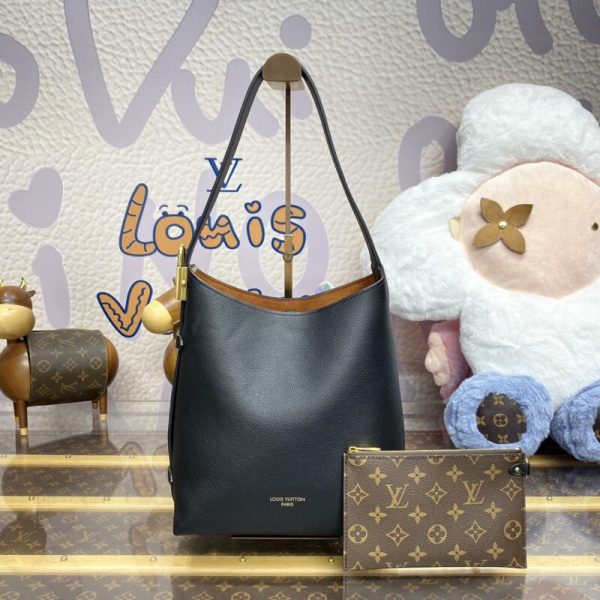 Louis Vuitton Low Key Hobo noir — réplique
