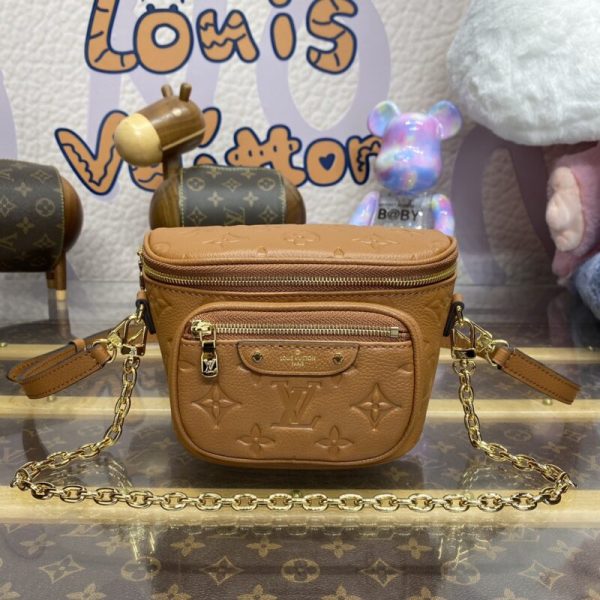 Louis Vuitton Bumbag Mini Full marron — réplique