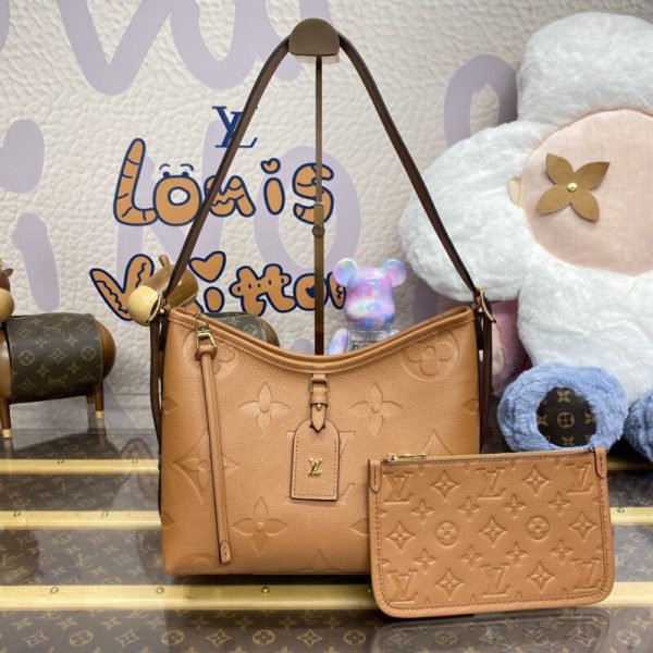 Louis Vuitton Carry All PM marron — réplique