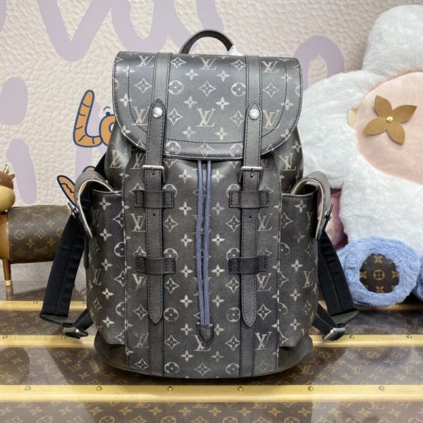 Louis Vuitton Christopher sac à dos gris — réplique
