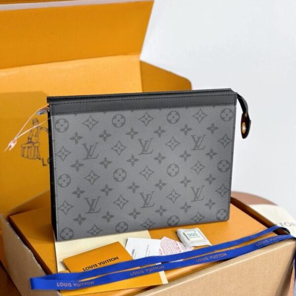 Louis Vuitton Pochette Voyage gris — réplique