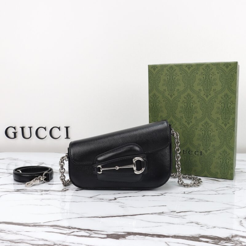 Gucci Horsbet Tribute noir — réplique