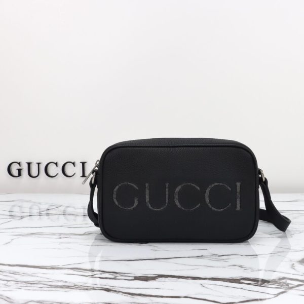 Gucci GG Mini sac porté épaule noir 2024 — réplique