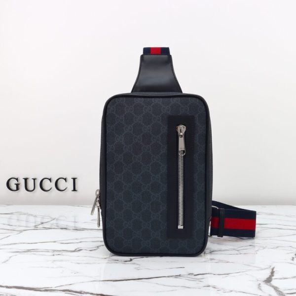 Gucci Supreme Sling sac noir — réplique