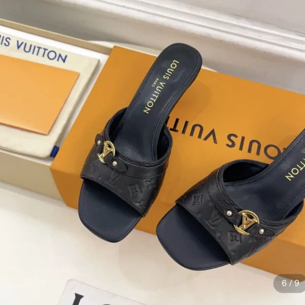 Mules Louis Vuitton Frame — réplique