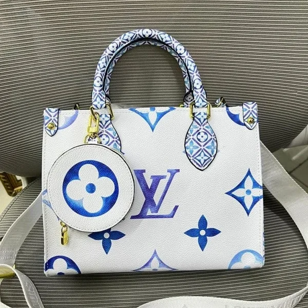 Modèle Louis Vuitton OnTheGo édition limitée villes coloré Monogram PM — réplique