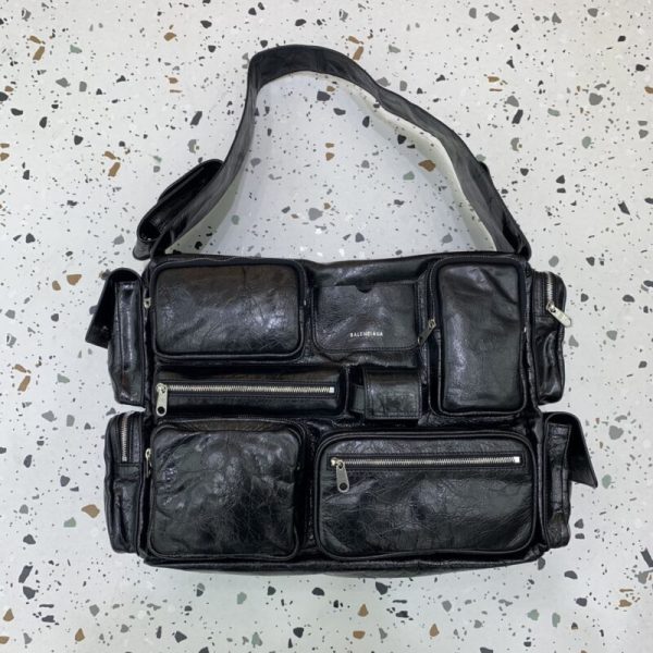 Balenciaga Superbusy grand format noir — réplique